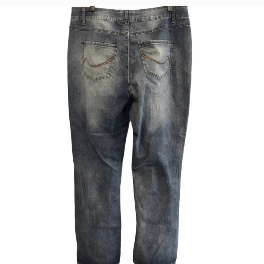 Dc jeans women’s blue denim size 18 straight cut